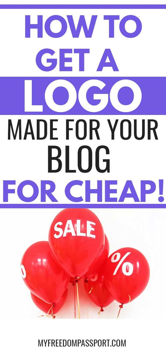 How to Get a Logo Made For Your Blog For Cheap!