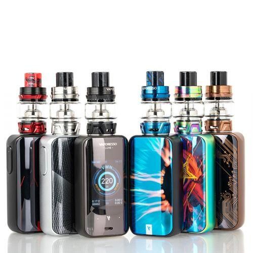 Vaporesso Luxe S 220w Starter Kit With Skrr S Tank Vape Starter Kit Starter Kit Box Mods