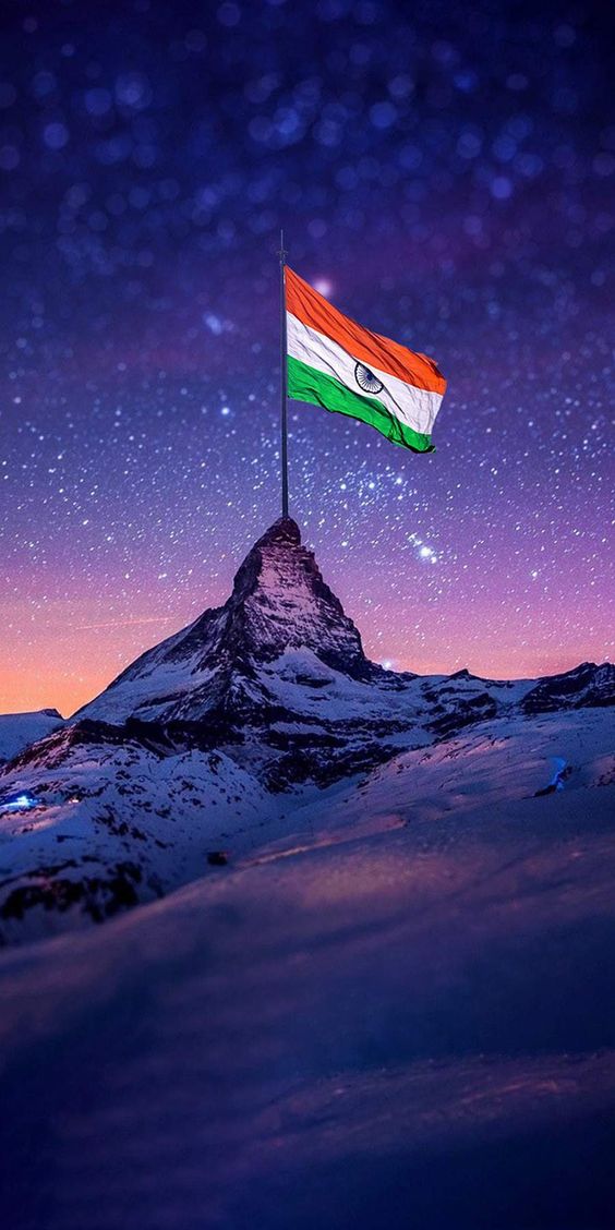 Indian Flag Mountain IPhone Wallpaper - IPhone Wallpapers