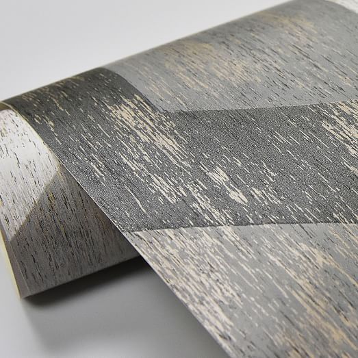 Wallpops Nuwallpaper Bauhaus Weathered Wood Peel And Stick Wallpapernull Peel And Stick Wallpaper Weathered Wood Geometric Wood Wallpaper