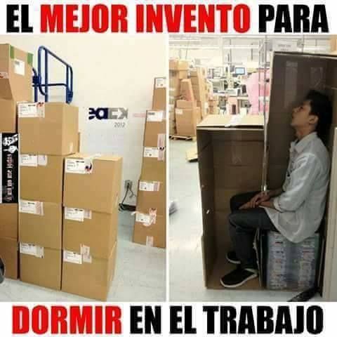 dormir en el trabajo