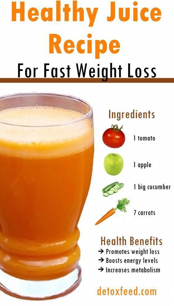 How to lose weight fast juice recipes