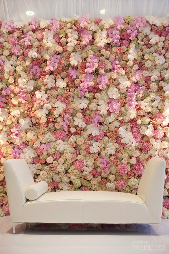 Un mur de fleurs pour décorer 11