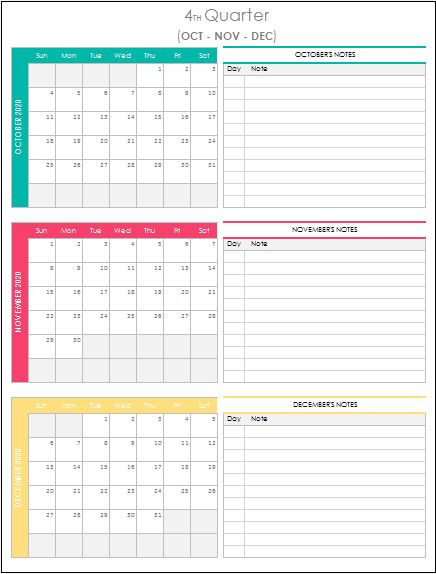 quarterly calendar 2021 2022 excel template planner etsy quarterly calendar excel templates print calendar