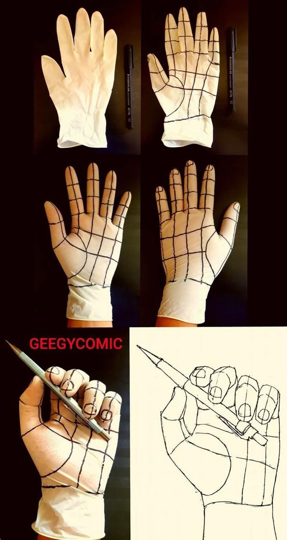 Hand drawing techniques