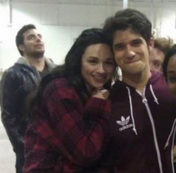 Tyler Posey and Crystal Reed as Scott McCall and Allison Argent / Scallison