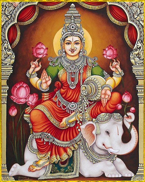 ☀ SHRI LAKSHMI DEVI ॐ ☀ “I offer my obeisances unto the lotus-born mother of all beings, unto Sri the Goddess of fortune, having full-blown lotus-like eyes, and reposing in the bosom of...