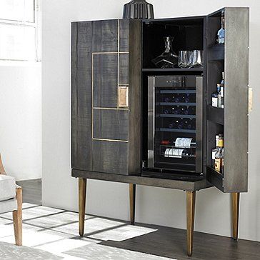 Pin By Zahide On Wood In 2021 Bar Cabinet Modern Wine Cabinets Bar Cabinet, Living Room Bar Cabinet With Fridge