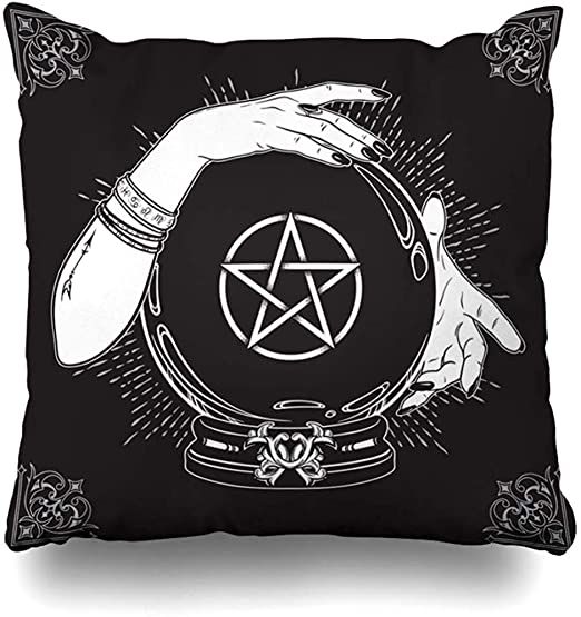 Staroden Throw Pillow Cover Square La Pop Art Word Art Throw Pillow Cover