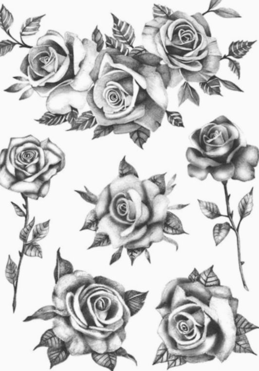 15 Tattoo Rose Mandala Vorlage In 2020 Blumen Tattoo Schwarz Realistische Rose Tattoo Rosen Tattoo