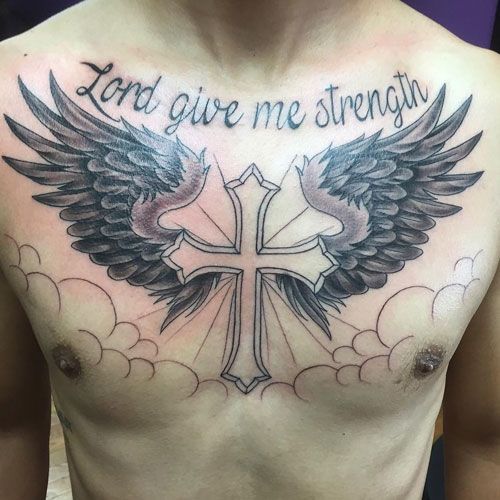 Pin By Day Vasquez Jr On Tattoos Chest Tattoo Men Cool Chest Tattoos Tattoos For Guys
