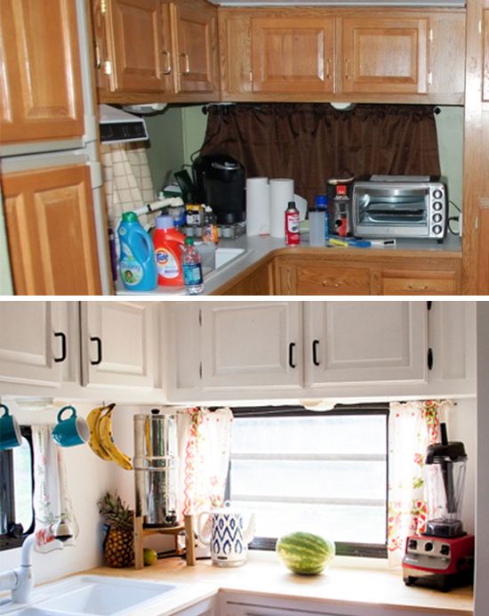 A Casa Eh Sua Decoração Sem Pesar O Bolso Trailers Reformados Vintage Campers Sobre Rodas Trailers Reformados Vintage Campers, Diy Rv Kitchen Cabinets