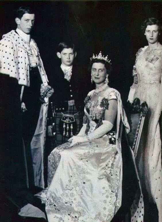 The Kent family at the 1953 Coronation