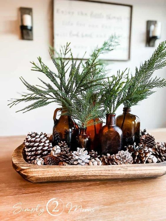 How to Make an Easy Winter Centerpiece