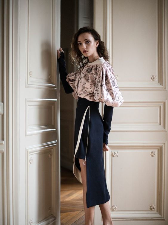 Luca Meneghel for Grazia Russia with Stasya Miloslavskaya