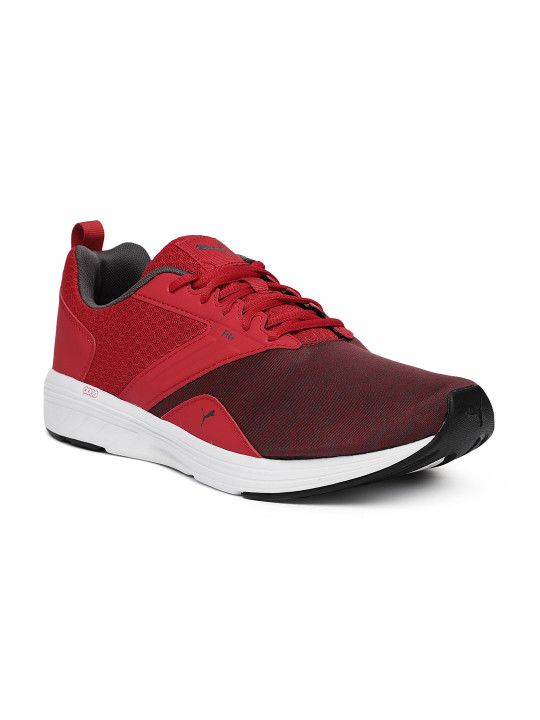 Puma Unisex Red Nrgy Comet Running Shoes Running Shoe Brands Puma Running Shoes Running Shoes