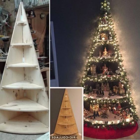 Shelf for corner all year. Christmas tree for a merry Christmas 🎄 ..., #christmas #corner #merry #shelf
