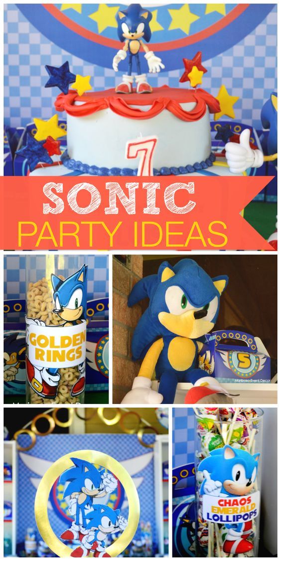 sonic the hedgehog birthday party sonic the hedgehog birthday party