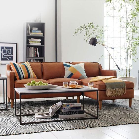 Bán sofa da thật tphcm mang tính nghệ thuật tiêng biệt trong trang trí