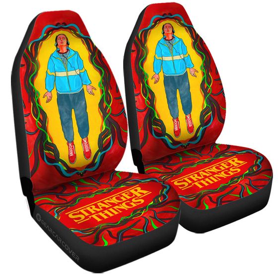 Max Car Seat Covers Custom Stranger Things Car Accessories Add style to your seats while protecting them from spills, stains, tearing, fading, and more. Universal fit on the most standard car and SUV seats. All of our Car Seat Covers are custom-made to order and handcrafted to the highest quality standards. Constructed with high-quality polyester micro-fiber fabric for maximum durability and comfort. Designed for quick and easy installation on most car and SUV bucket style seats no tools require