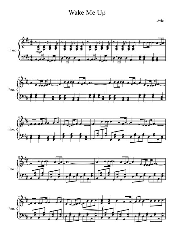 office piano sheet music