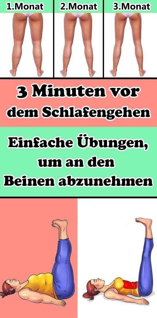 Was tun, um Beine und Hüften abzunehmen?