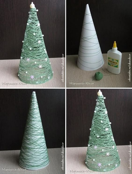 Arvore de Natal com fio Mais
