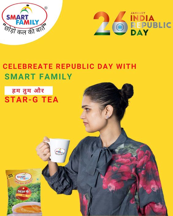 Celebrate Republic Day 🇮🇳 with Smart Family Star-G हम तुम और Star-G . #republicday #26january #tea #celebration #smartfamilysocial #chodokalkibaatein