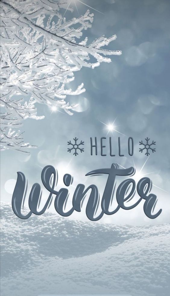 Hello Winter Wallpaper