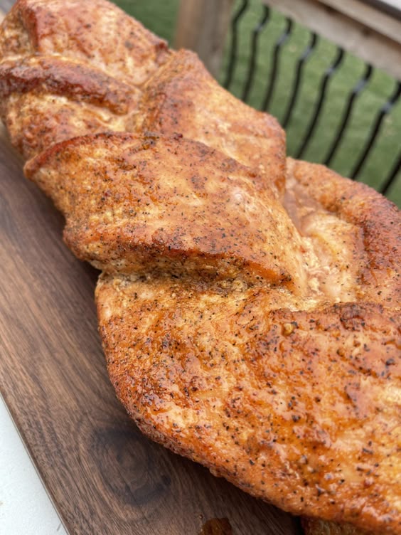 Braided Pork Loin - Grillin With Dad