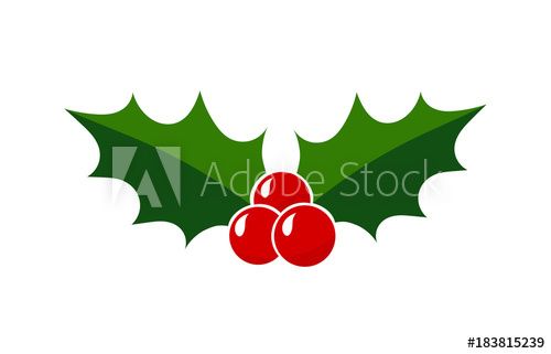 Holly berries icon