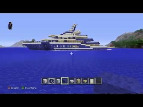 Comment faire un bateau minecraft