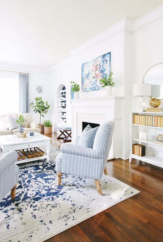 beach house living room