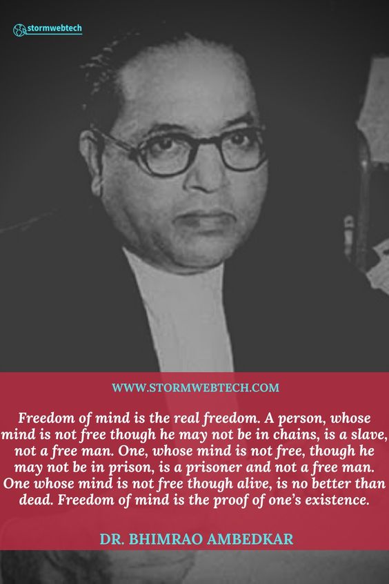 Bhimrao Ambedkar quotes in English, Bhimrao Ambedkar thoughts in english, motivational quotes by Bhimrao Ambedkar, good morning quotes in english