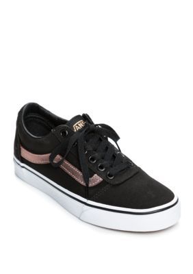 rose vans black