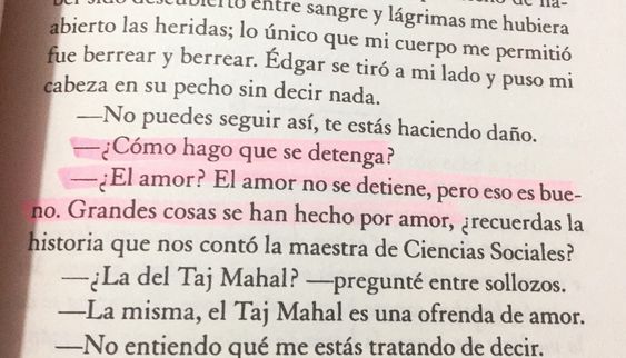 Ocho lugares que me recuerdan a ti 💖