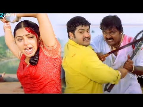 NTR , Bhoomika Chawla , Ankhita Blockbuster FULL HD Action Drama Part -5 || Tollywood Cinemalu - YouTube