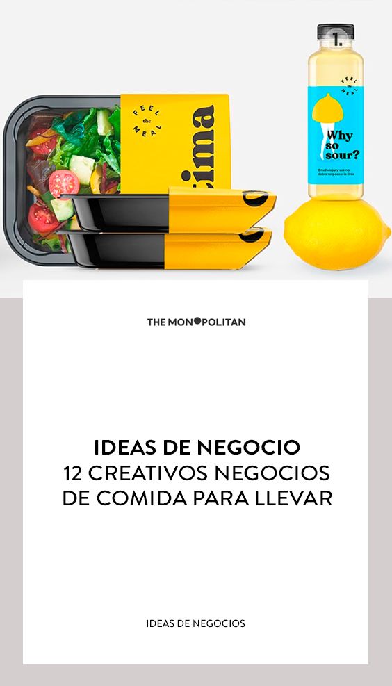 Ideas De Negocio 12 Creativos Negocios De Comida Para Llevar Comida Para Llevar Negocios De Comida Comida Para Llevar Negocio