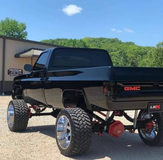 square body Chevy truck