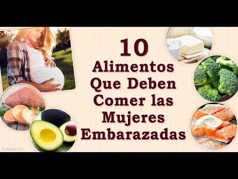 alimentos q debo comer durante el embarazo