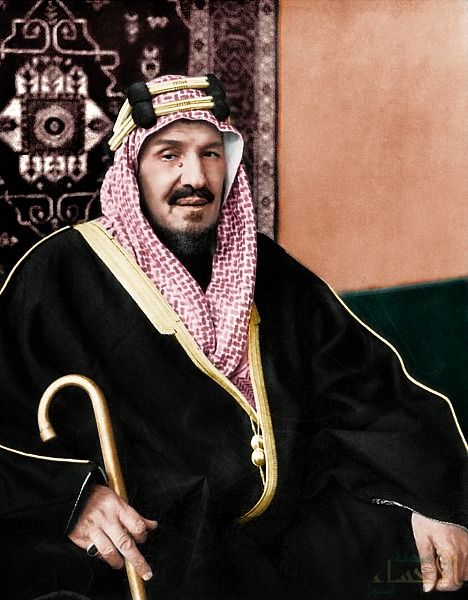 King Abdulaziz Colorized Photos Saudi Arabia Culture Character Design