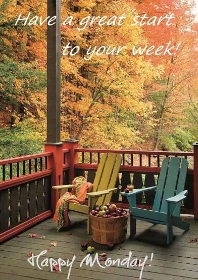 Have a great start to your week! Happy monday