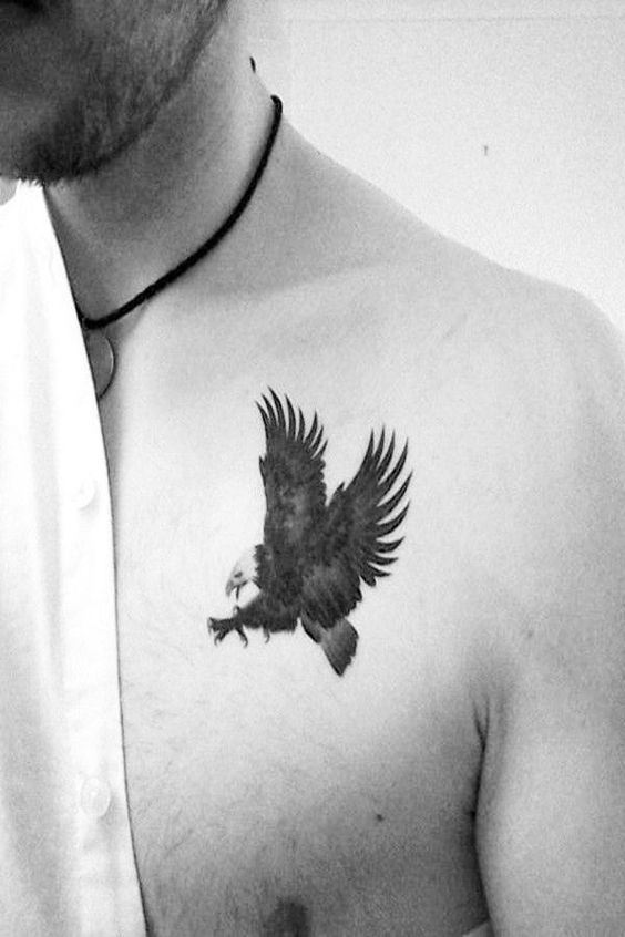 Black And Grey Eagle Tattoo By Elvia At Adrenaline Vancity Tatouage Indien Tatouage Gris Tatouage Dos