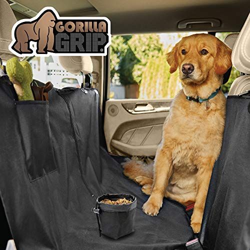 Gorilla Grip Original Durable Slip Resistant Waterproof Dog Car Seat Protector Cover Free Dogs Bowl Backseat Pe Seats Pet - Slip Resistant Car Seat Covers Gorilla Grip Original Durable Slip Resistant Waterproof Dog Car Seat Protector Cover Free Dogs Bowl Backseat Pe Seats Pet - Slip Resistant Car Seat Covers