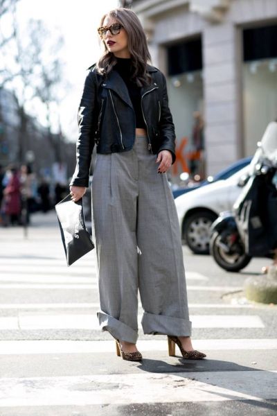 Tendenze Primavera Estate - pantalone: larghi, baggy, palazzo: tante idee di pantaloni visti street style