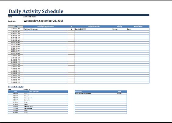 daily activity schedule form at worddoxorg Microsoft Templates - consumer complaint form daily activity schedule form at worddoxorg Microsoft Templates - consumer complaint form