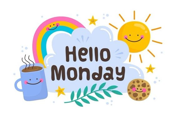 Free Vector | Happy monday abstract background