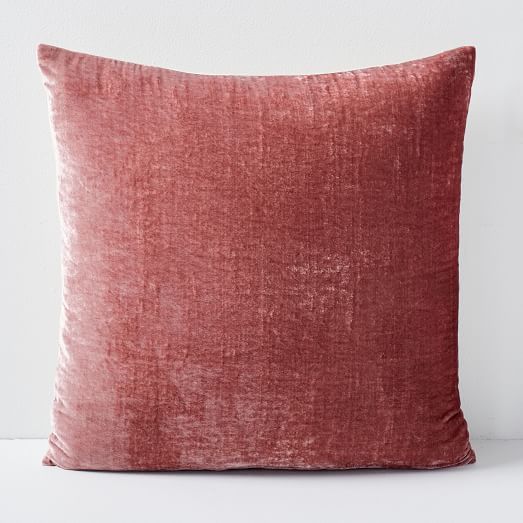Lush Velvet Pillow Covers in 2020 Salmon Pink Velvet Pillow Cover Pink