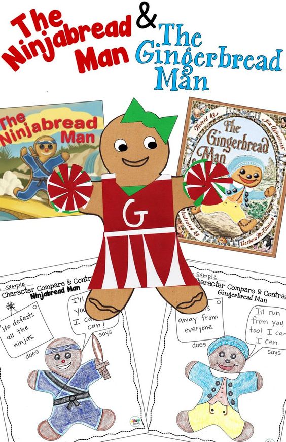 Compare And Contrast Versions Of The Gingerbread Man Stories With Students Gingerbread Kindergarten Activities Gingerbread Man Story Christmas Reading Compare And Contrast Versions Of The Gingerbread Man Stories With Students Gingerbread Kindergarten Activities Gingerbread Man Story Christmas Reading