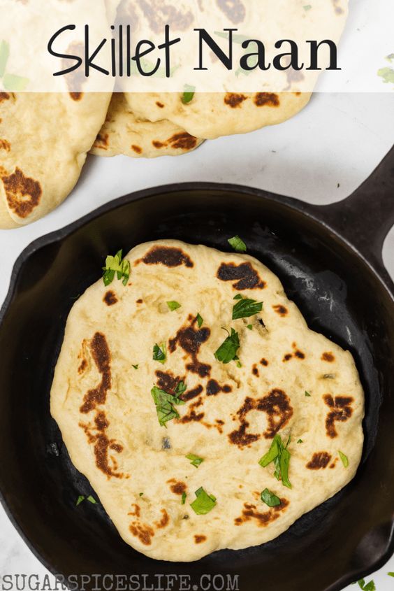 Homemade Skillet Naan